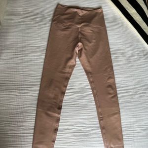Beyond Yoga Pink Metallic Legging - High Rise